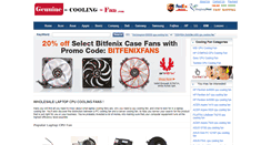 Desktop Screenshot of genuine-cooling-fan.com